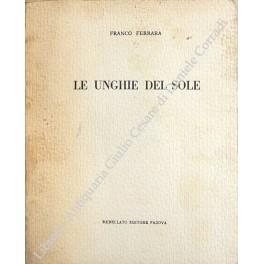 Le unghie del sole - Franco Ferrara - copertina