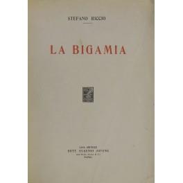 La bigamia - Stefano Riccio - copertina