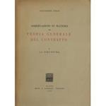 Osservazioni in materia di teoria generale del contratto. Vol. I (unico pubblicato) - La struttura