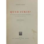 Quid Iuris? Manuale di esercitazioni pratiche di diritto penale