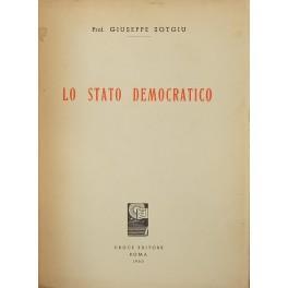 Lo Stato democratico - Giuseppe Sotgiu - copertina