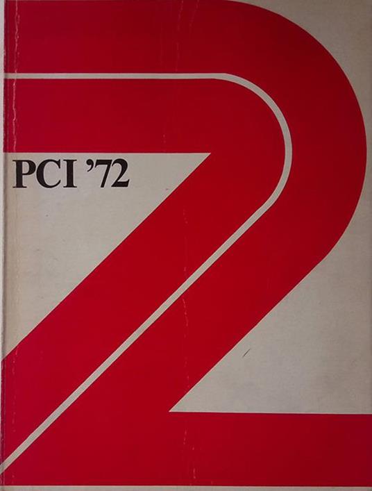 Almanacco PCI '72 - copertina