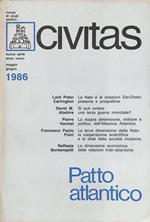 Civitas. Rivista bimestrale di studi politici. N.3 - 1986. Patto Atlantico
