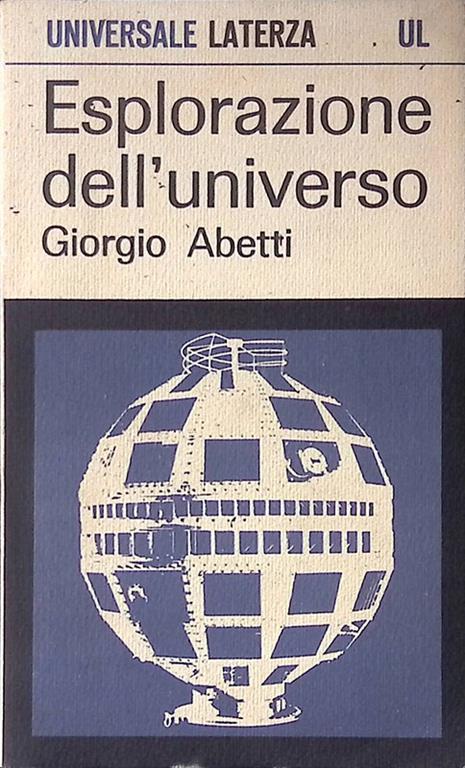 Esplorazione dell'universo - Giorgio Abetti - copertina