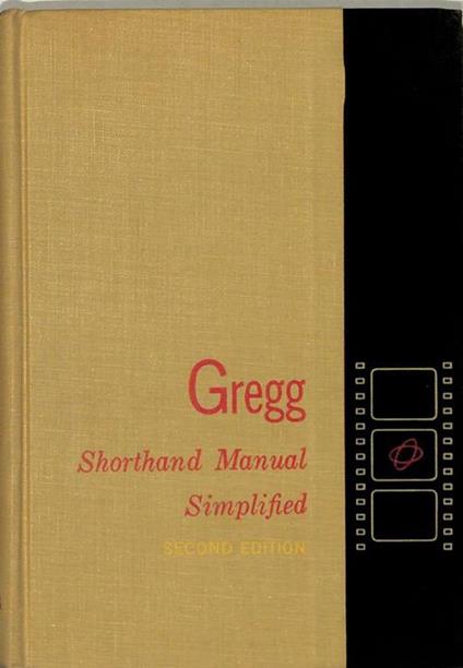 Gregg Shorthand Manual Simplified. Second Edition - copertina