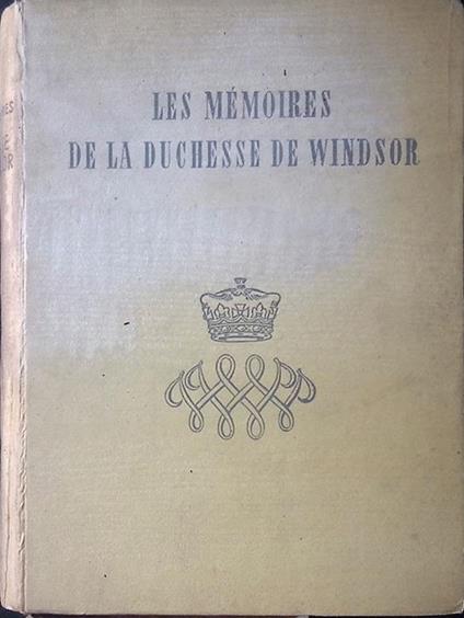 Les Memoires de la Duchesse De Winsor - copertina