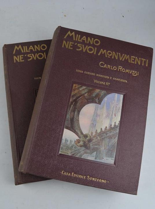 Milano ne' suoi monumenti - Carlo Romussi - copertina