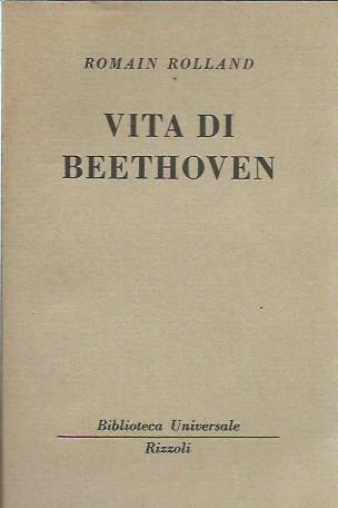 Vita di Beethoven - Romain Rolland - copertina