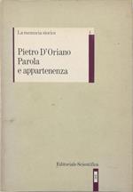 Parola e appartenenza L'apriori in Heidegger