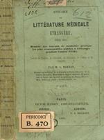Annuaire de litterature medicale etrangere pour 1860 M.L. Noirot