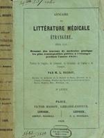 Annuaire de litterature medicale etrangere pour 1859 M.L. Noirot