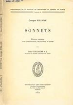 Sonnets Georges Willame