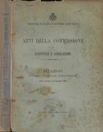 Atti della Commissione di statistica e legislazione- Relazioni e verbali delle discussioni della sessione del gennaio 1914