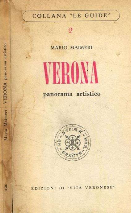 Verona panorama artistico - Mario Maimeri - copertina