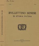 Bullettino senese di storia patria CVIII-2001