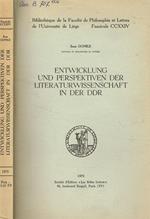 Entwicklung und perspektiven der literaturwissenschaft in der DDR