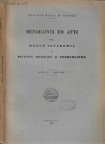 Rendiconti ed Atti della Reale Accademia di Scienze Mediche e Chirurgiche Anno 1945-1946