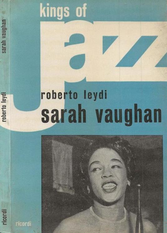 Sarah Vaughan - Roberto Leydi - copertina