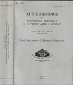 Atti e memorie della Accademia Petrarca di lettere, arti e scienze nuova serie Vol. LXIII-LXIV anni 2001-2002