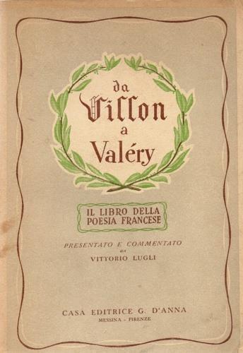 Da Villon a Valery. Il libro della poesia francese - copertina