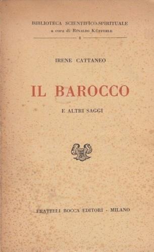 Il Barocco e altri saggi - Irene Cattaneo - copertina