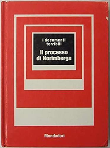 Il processo di Norimberga - Giuseppe Mayda - copertina