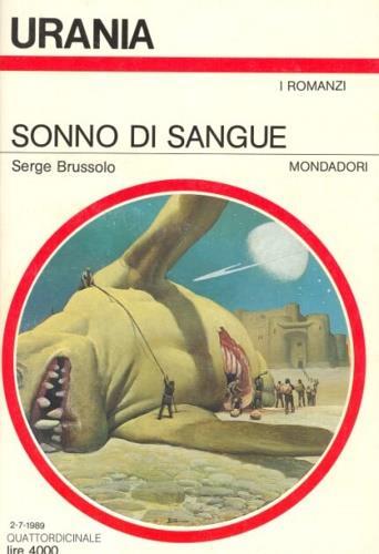 Sonno di sangue - Serge Brussolo - copertina