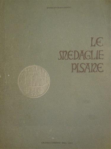 Le medaglie pisane - Rodolfo Bernardini - copertina