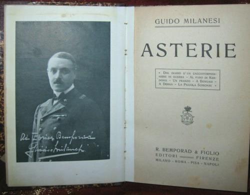 Asterie - Guido Milanese - copertina