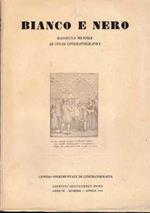 Bianco e nero: Rassegna mensile di studi cinematografici: A. IX- Numero 2 (Aprile 1948)