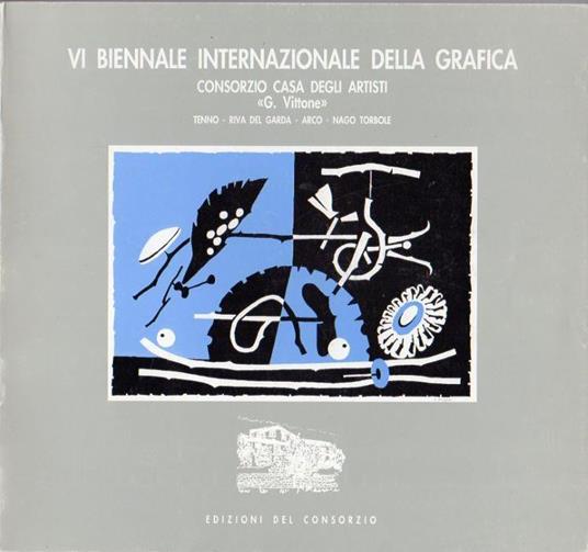 VI biennale internazionale della grafica: Consorzio Casa degli Artisti G. Vittone, Tenno, Riva del Garda, Arco, Nago/Torbole: Agosto 1992: Incisione fantastica italiana, Maestri dell'incisione fantastica, Omaggio a Luca Crippa, Ubu Roi di - copertina