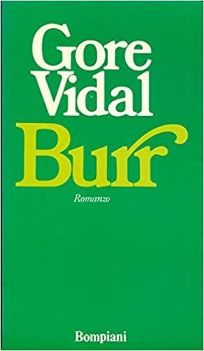 Burr - Gore Vidal - copertina