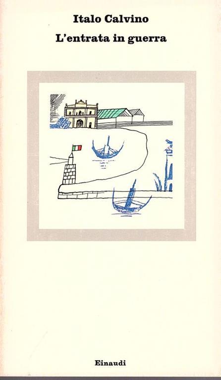 L' entrata in guerra - Italo Calvino - copertina