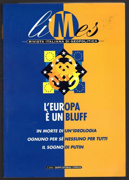 L' Europa è un bluff - copertina