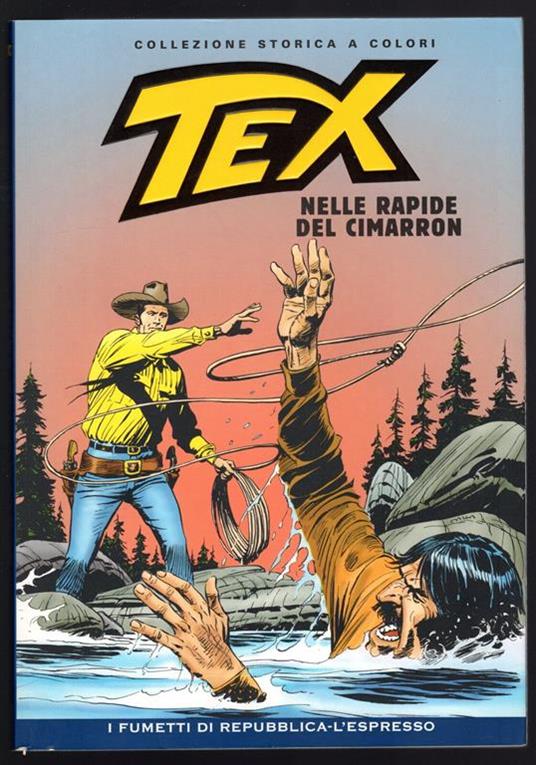 Tex nelle rapide del Cimarron - copertina