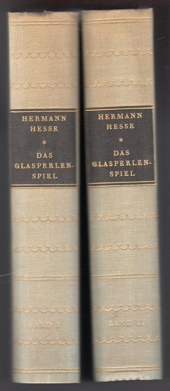 Das Glasperlenspiel Voll.2 - Hermann Hesse - copertina