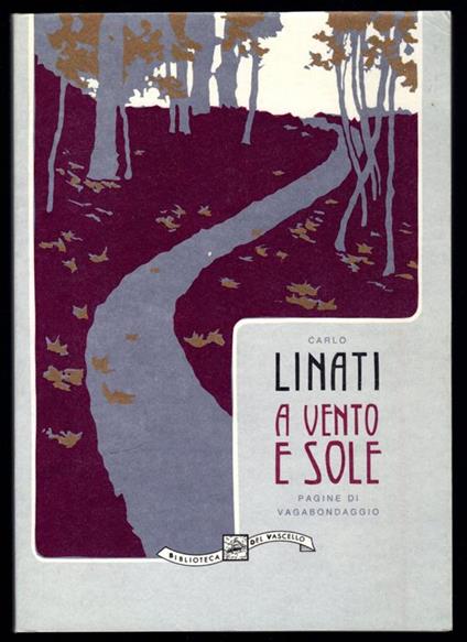 A vento e sole - Carlo Linati - copertina