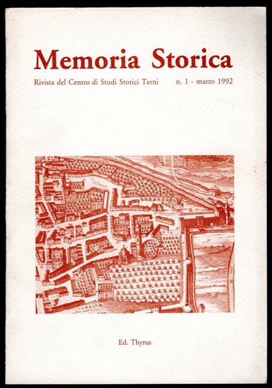 Memoria Storica - copertina