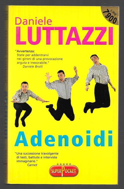 Adenoidi - Daniele Luttazzi - copertina