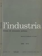 L' industria anno 1972 N. 1/2