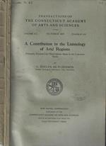 Transactions of the Connecticut Academy of Arts and Sciences Vol. 33