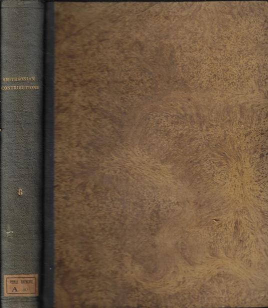 Smithsonian Contributions to knowledge Vol. VIII - copertina