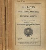Bulletin of the international committee of historical sciences. Vol.II, part.1, 2, 3, 5, number 6-7-8-10, 1929-1930