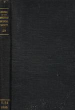 Journal of the american oriental society. Twenty-ninth volume