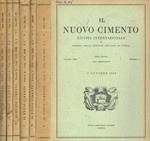 Il nuovo cimento. Rivista internazionale e organo della società italiana di fisica. Vol.XXX, serie decima, ottobre-dicembre 1963