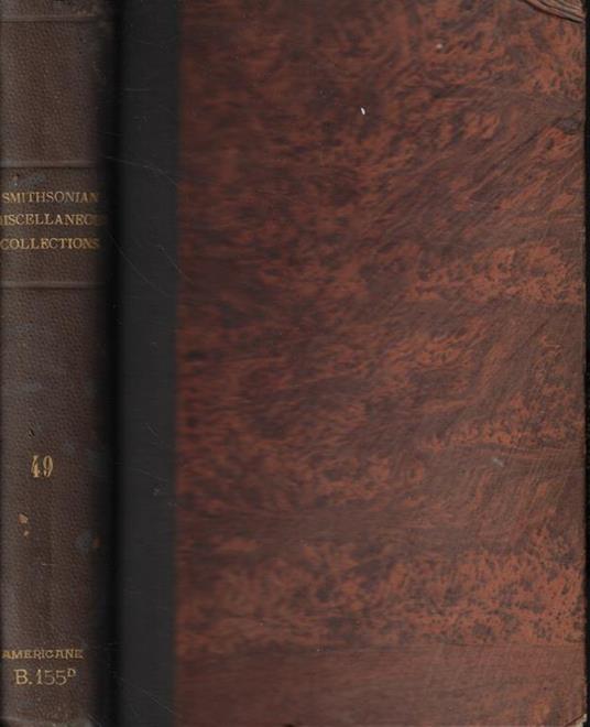 Smithsonian Miscellaneous Collections Vol. XLIX - copertina