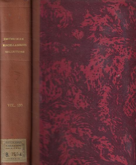 Smithsonian Miscellaneous Collections Vol. C - copertina