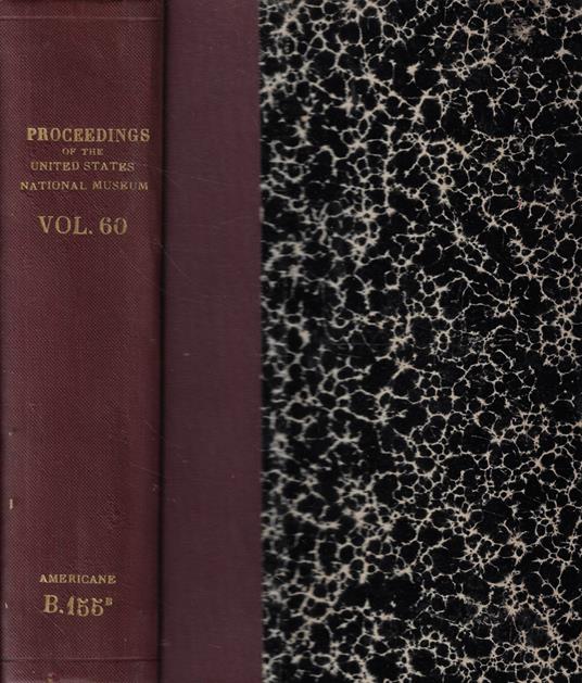 Proceedings of the United States National Museum Vol. 60 - copertina