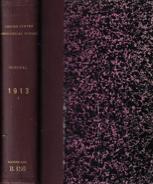 United States Biological Survey Mineral 1913 - copertina