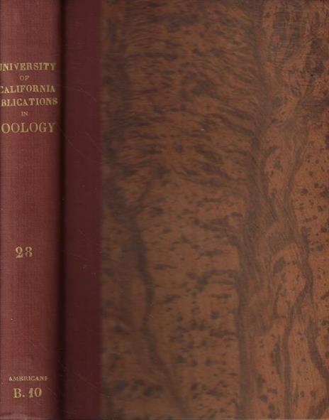 University of California Publications in Zoology Vol. XXVIII 1925-1926 - 2